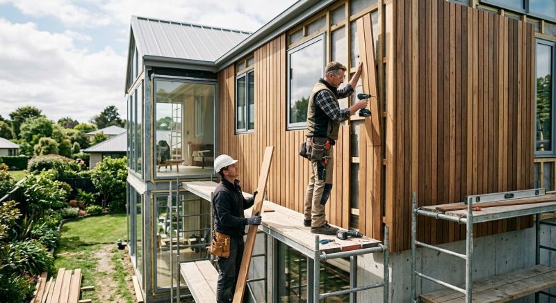 Cedar Cladding Installation in Boston, MA