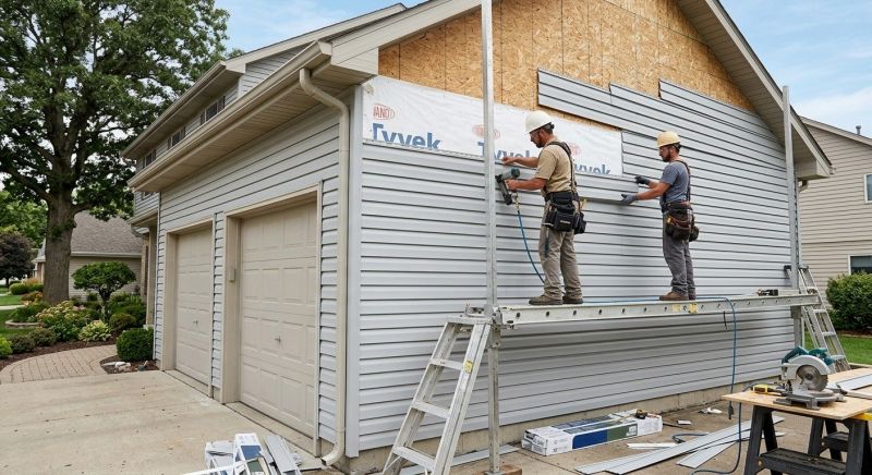 Garage Siding Installation in Danbury, CT