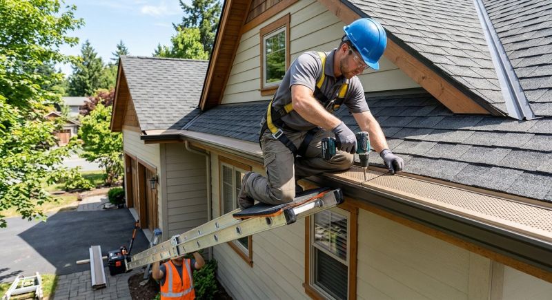 Gutter Cap Installation in Redmond, WA