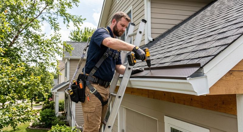 Gutter Cap Installation in Arvada, CO