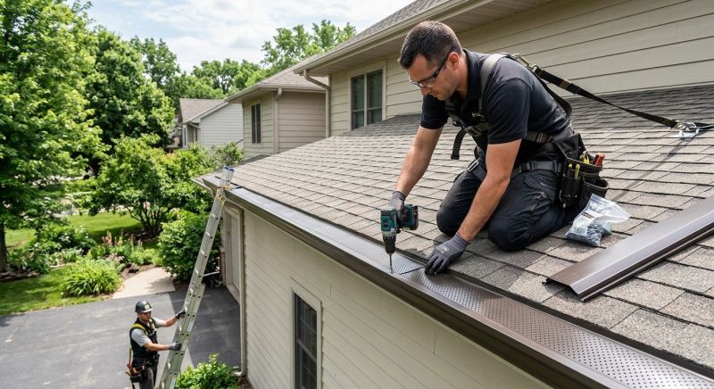 Gutter Cap Installation in Longmont, CO