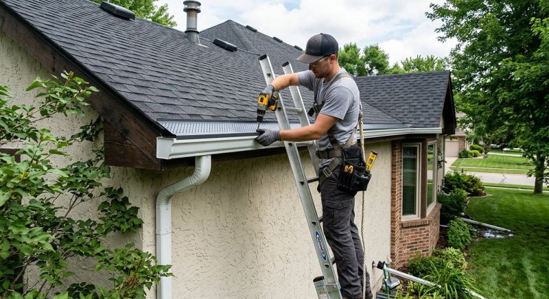 Gutter Cap Installation in Longmont, CO
