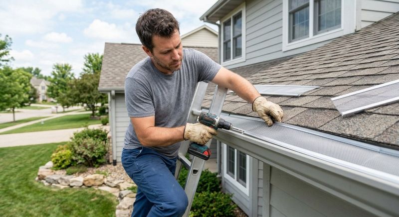 Gutter Filter Installation in Redmond, WA