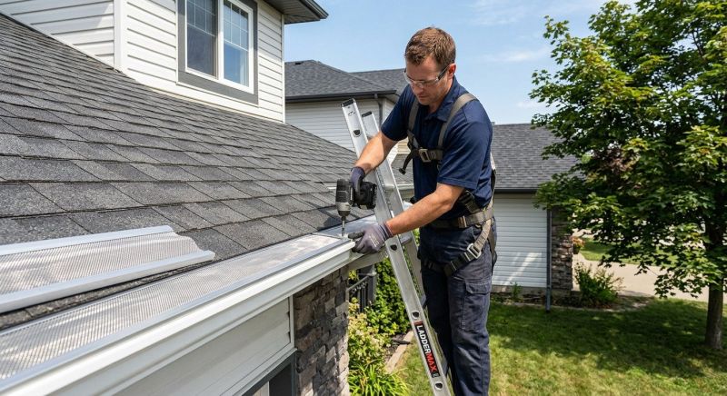 Gutter Filter Installation in Roseville, CA