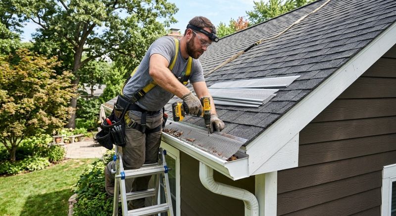 Gutter Filter Installation in Snohomish County, WA