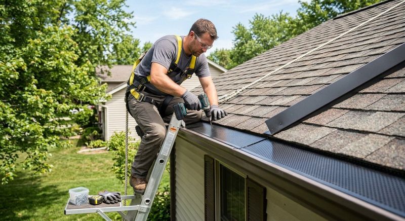 Gutter Mesh Installation in Longmont, CO