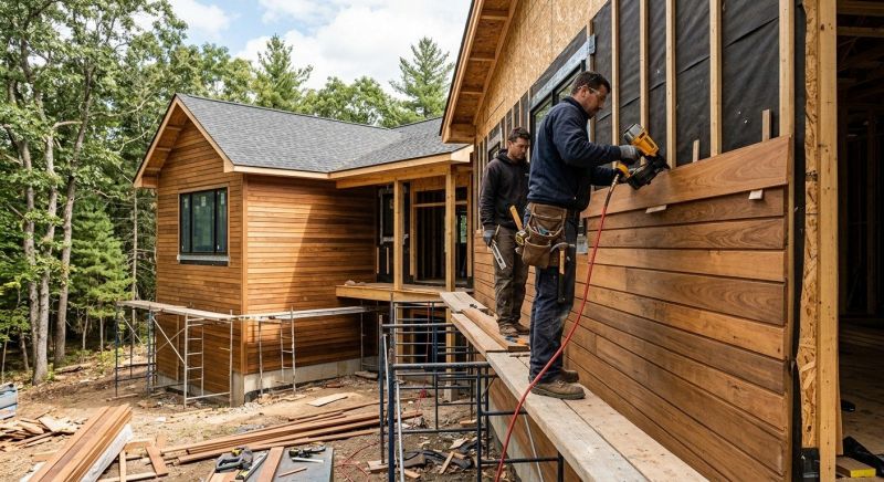Hardwood Siding Installation in Fairfield County, CT