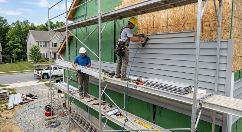 Synthetic Siding Installation in Nashua, NH